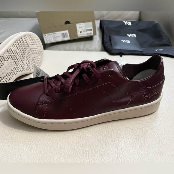 NWB - Adidas Stan Smith x Y-3 Men’s Leather Premium Sneaker - US 9.5/EU 43 1/3 - Picture 4 of 16